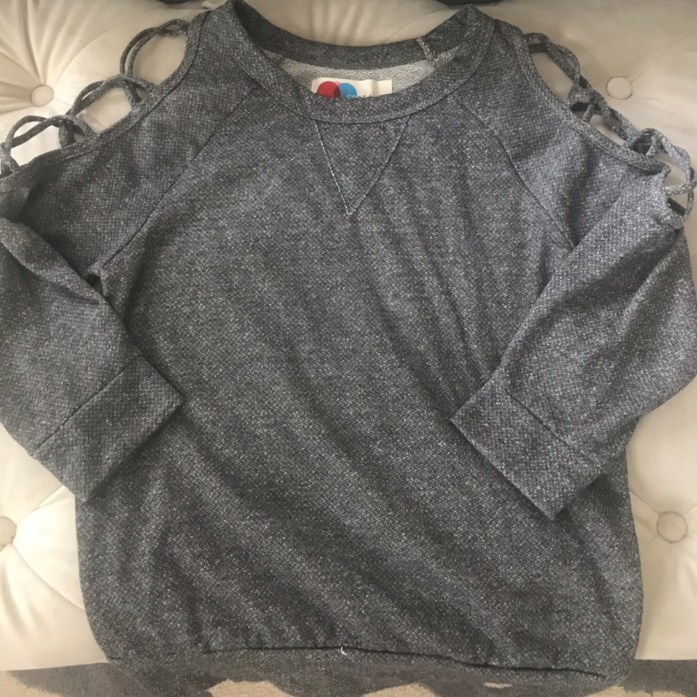 Free People Beach Cold Shoulder pullover